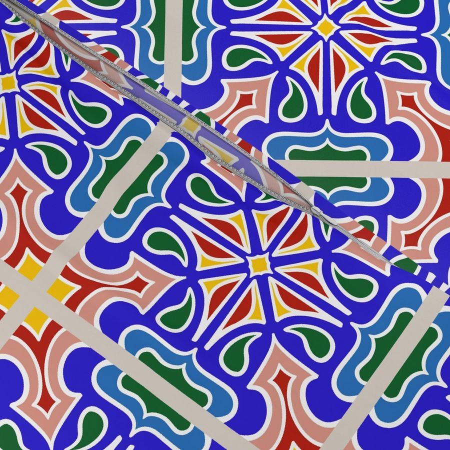 Cobalt Blue 6, Spanish Tile