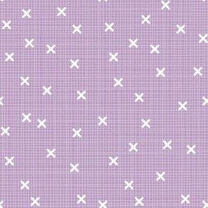 Thistle Crosshatch Pattern w/ X's