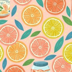 Paula's Citrus Jam (pink background)