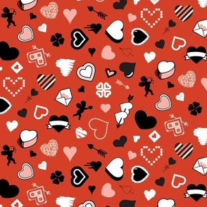 Cupid* (Red) || valentine hearts