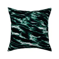 Emerald Green & Black Marble Texture