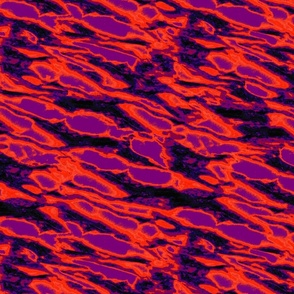 Red & Purple Volcanic Lava Magma Marble Texture