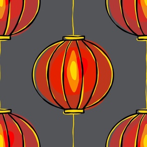 Chinese Lanterns Clip Art Collection, Festival, Design, Lunar