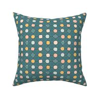 Square Pegs Round Holes - teal