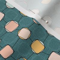 Square Pegs Round Holes - teal