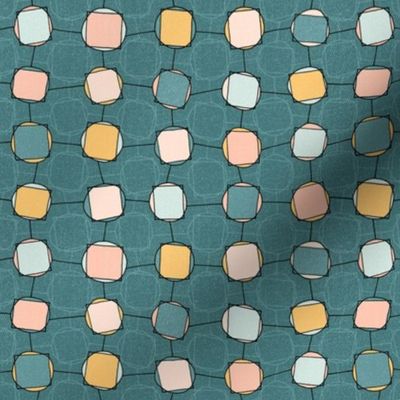 Square Pegs Round Holes - teal