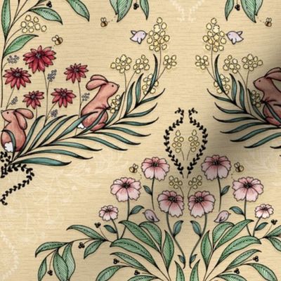 WildWood Damask - beige