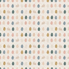 mini micro // Pretty easter eggs and bunnies