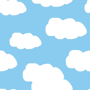 Clouds on Blue