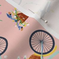 Bicycles, Baskets, and Blooms