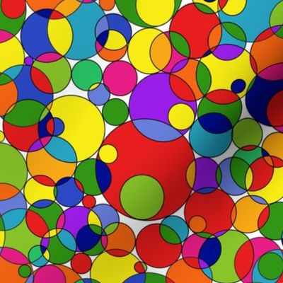 Circles multicolored