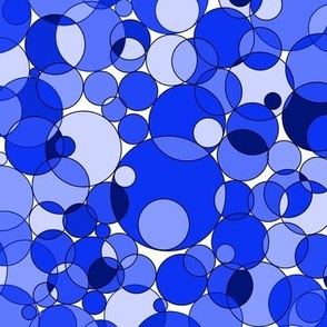Circles blue