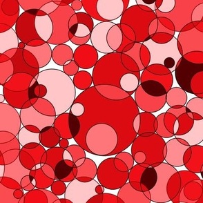 Circles red