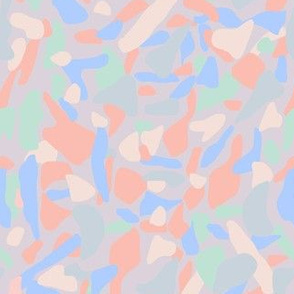 Pastel Painterly Blobs