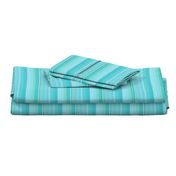 Serape Stripes in Turquoise Teal