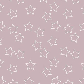 Little minimalist stars sparkles sky sweet dreams abstract boho nursery outline design mauve lilac purple white