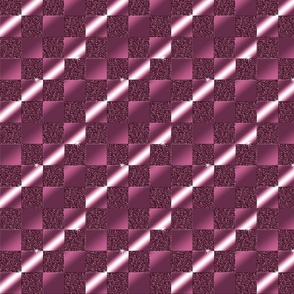 Glitz Checkerboard Pink