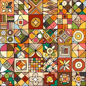 Vintage Geometric Pattern