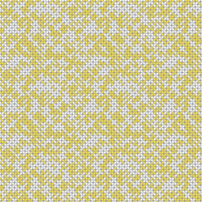 Small scale • Geometric metaball yellow & grey