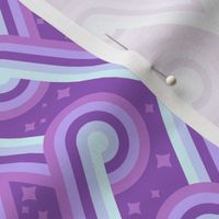 Lavender Diamond Spirals by Cheerful Madness!!