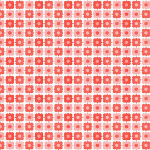 geometric flowers (red)50