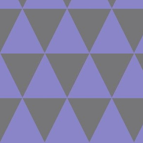 lavender and gray triangles