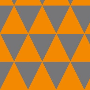 orange and gray triangles