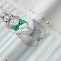 Bunny Bow Tie Mint 2 
