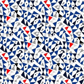 Triangle Tangle_1_Blue_Small