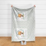 42” x 36” Red Panda Blanket Panel, Girls Wild Animal Bedding