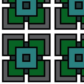 Centered squares_greygreen