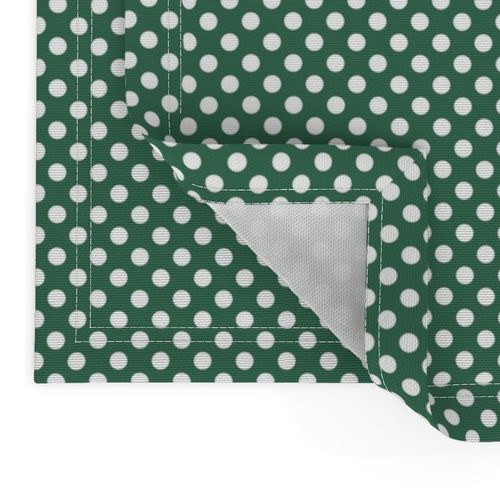 Polkadot - dark green