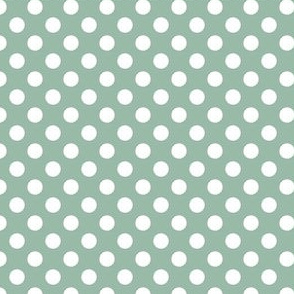 Polka dot  - Mint