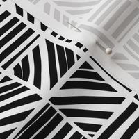 Block stripes - black and white