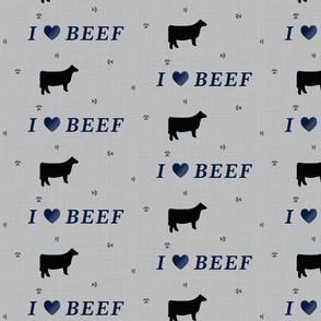I love beef