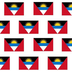 antigua and barbuda flag fabric - country flags fabric, North American flags