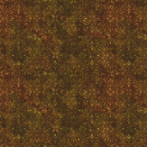 small scale - mystical space universe - funky brown