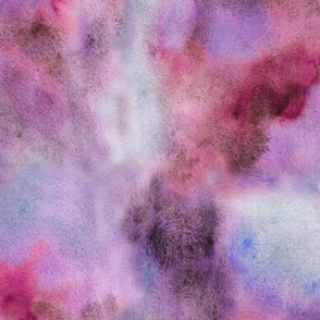 Purple watercolor galaxy