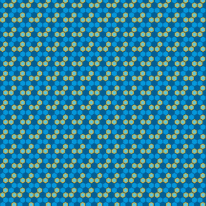  geometric blue