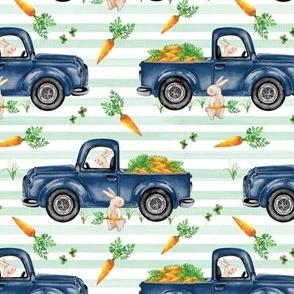 Mint Stripe 2021 Bunny Truck