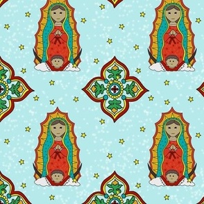 Our Lady of Guadalupe Fabric Line #1