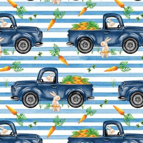 Blue Stripe 2021 Bunny Truck