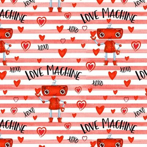 Coral Stripe Love Machine