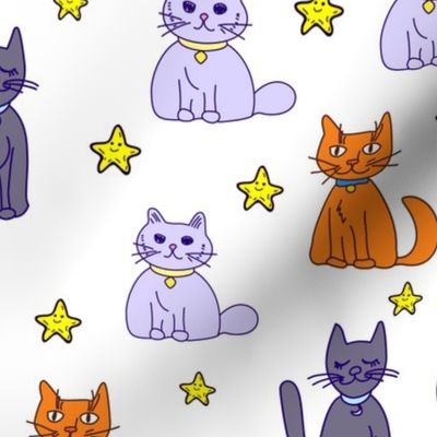 Cats and stars