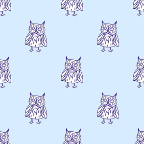 Blue owls