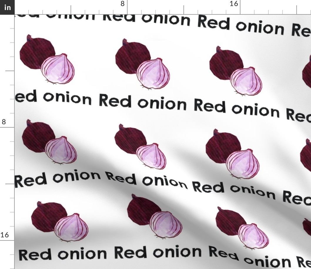 red onion - 6" panel