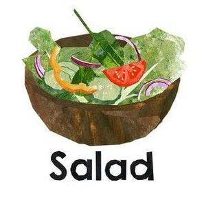 salad - 6" panel