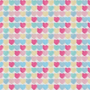 Pastel Hearts Shadows