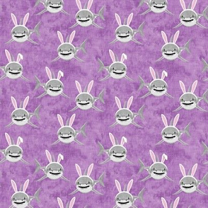 (small scale) Bunny Shark - purple - LAD21