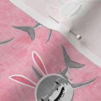 Bunny Shark - pink - LAD21